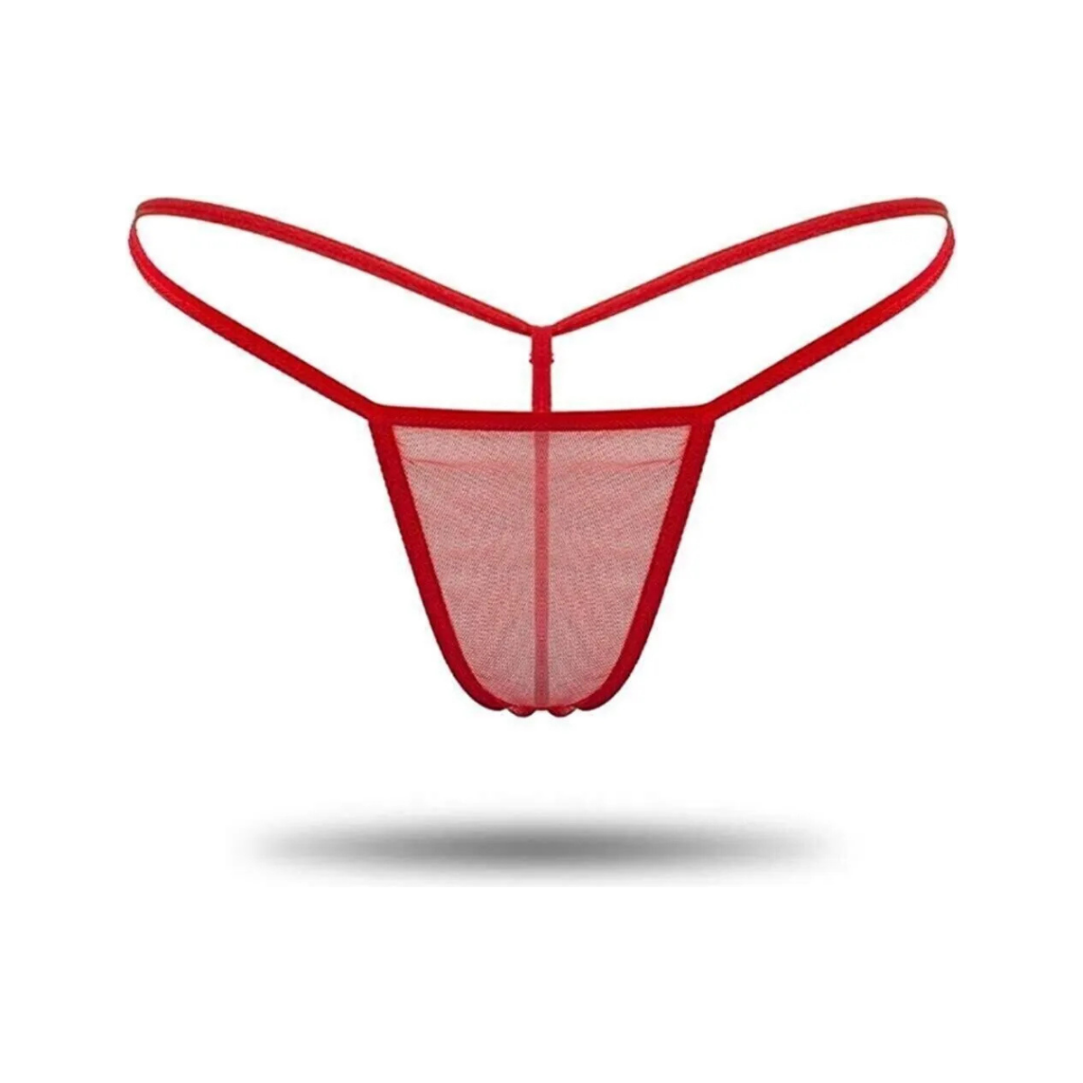 Tegan Kadın 3'lü Transparan Tül String TG271304 - Görsel 2