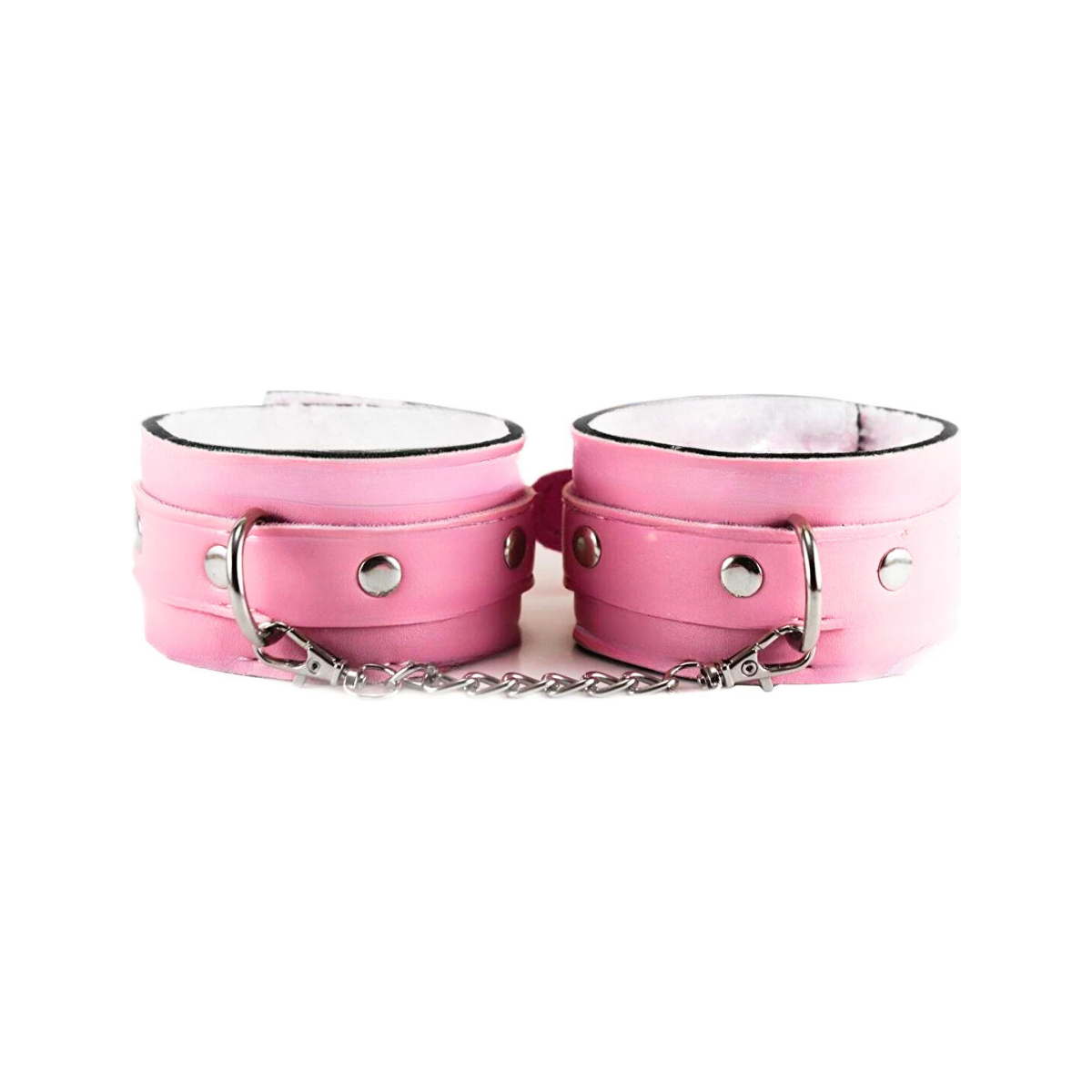 Tegan Fantezi Deri Seksi Pembe Kedi Maske Kelepçe Kırbaç Seti ( 3'lü set) TG275368 - Görsel 4
