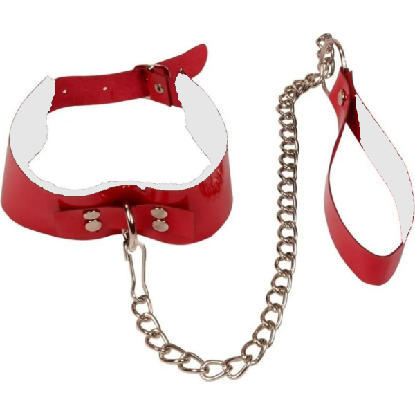 Tegan Fantezi Seksi Kırmızı Harness Tasma TG275394K